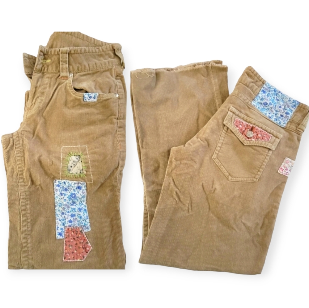 Courdory Patchwork Pants - Picture 15 of 16